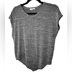 Rag and bone basic gray slub tee with cap style sleeves in excellent condition​